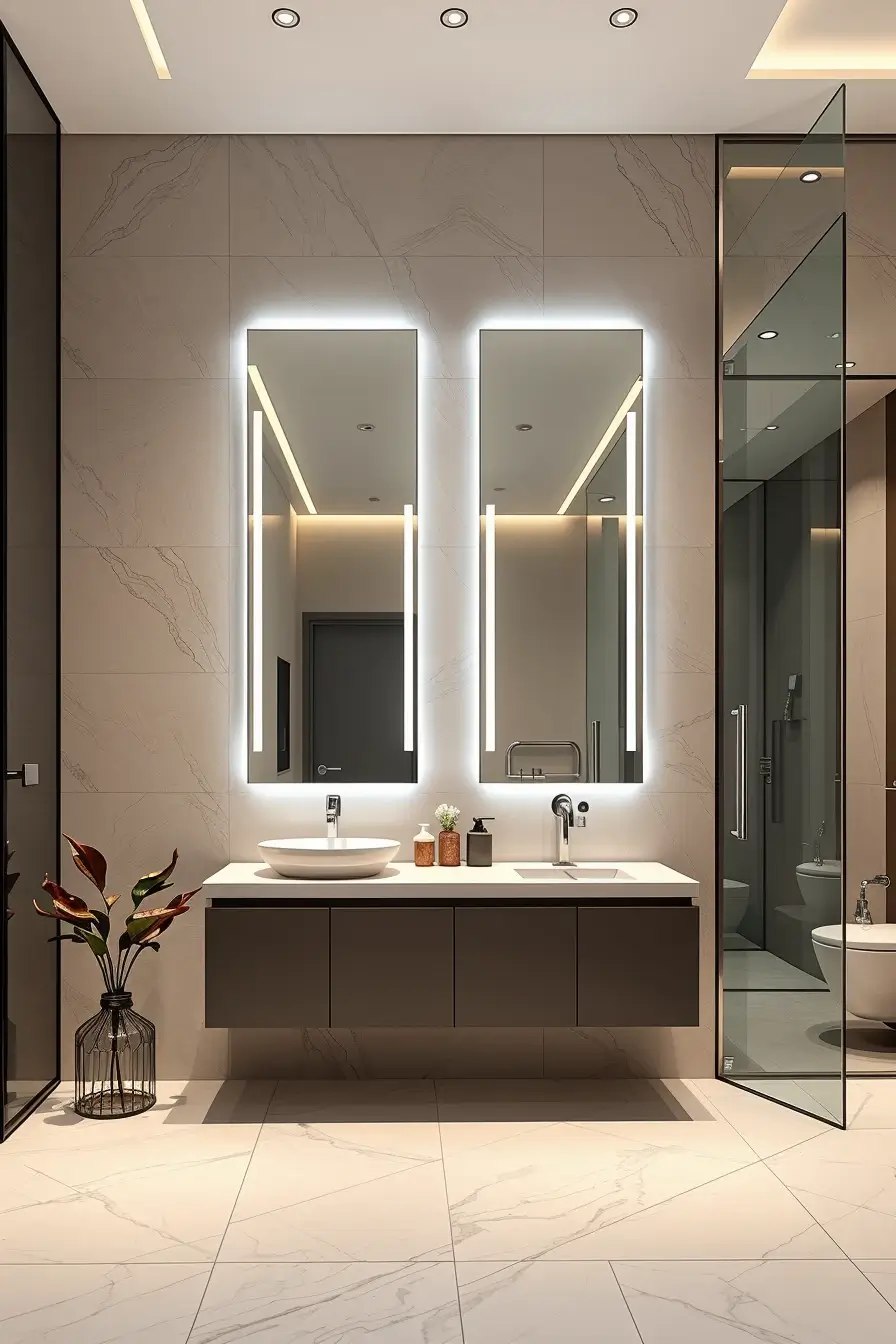62 Bathroom Mirrors Ideas 2026: Stylish, Modern & Artistic Designs for Contemporary Bathrooms