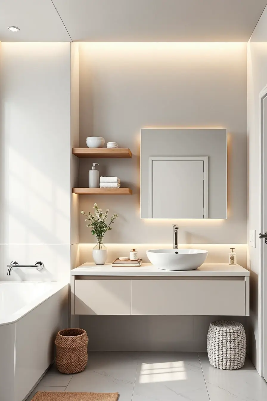 63 Bathroom Shelves Ideas 2026: Modern Designer Shelving for Stylish Bathrooms