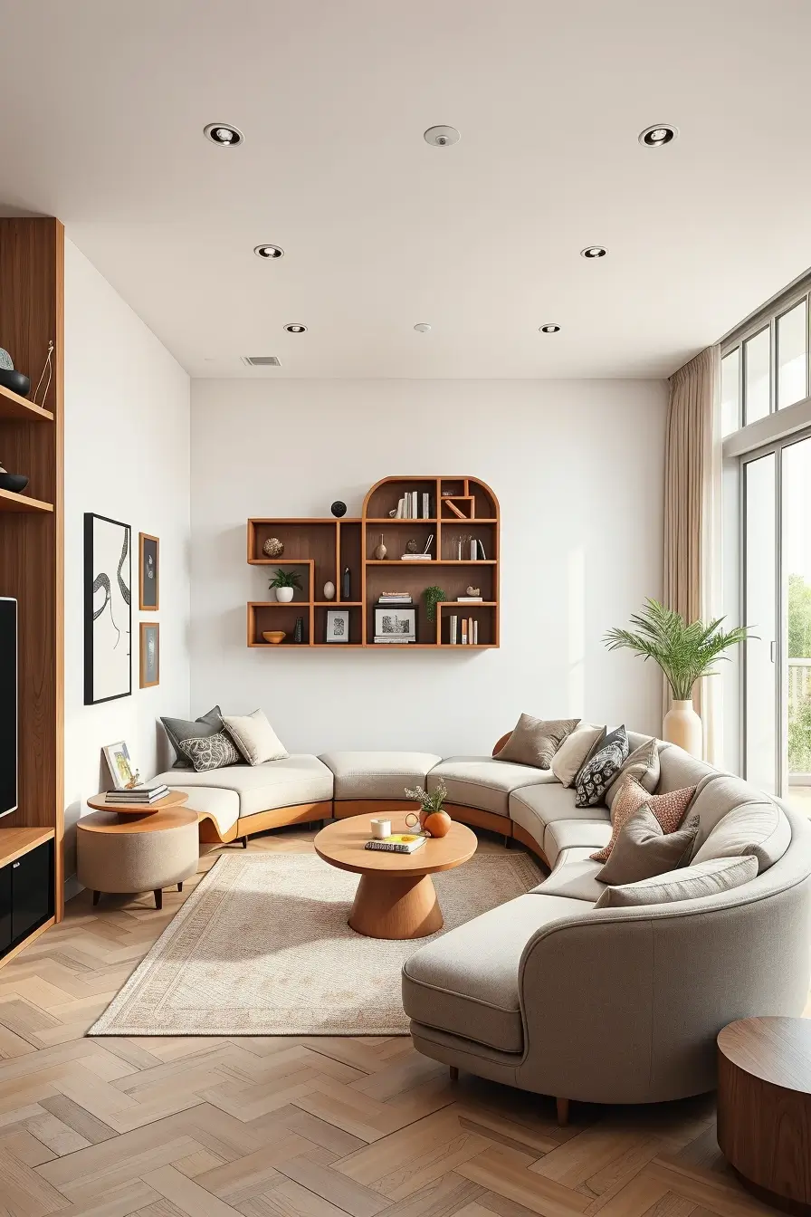 64 Apartment Renovation Ideas 2026: Stylish, Modern & Designer Curved Interiors