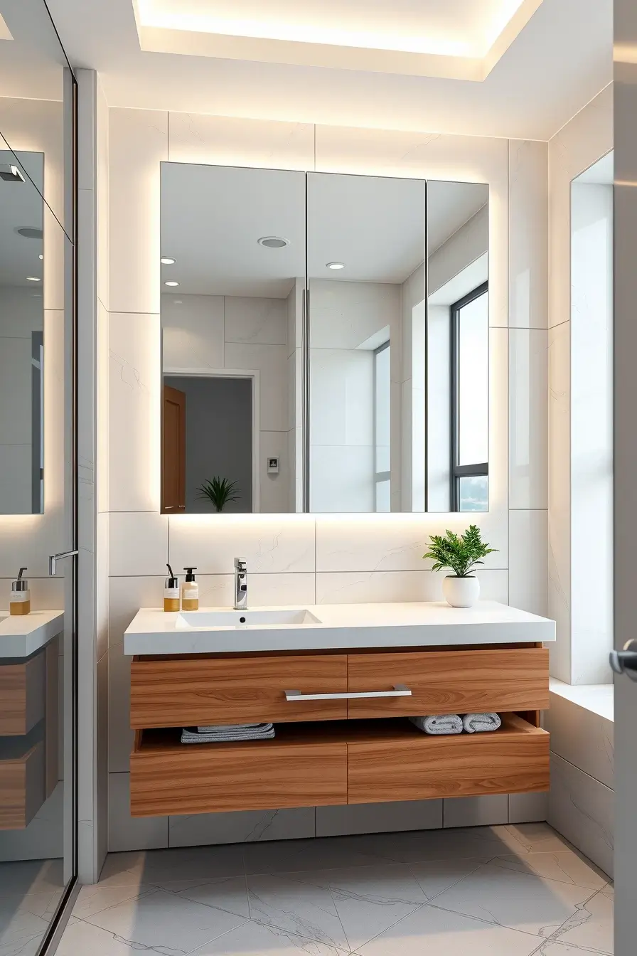 62 Bathroom Mirrors Ideas 2026: Stylish, Modern & Artistic Designs for Contemporary Bathrooms