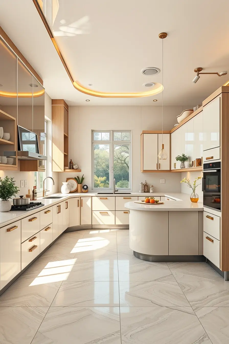 66 Open Kitchen Remodel Ideas 2026: Modern Curved, Stylish, and Artistic Designs