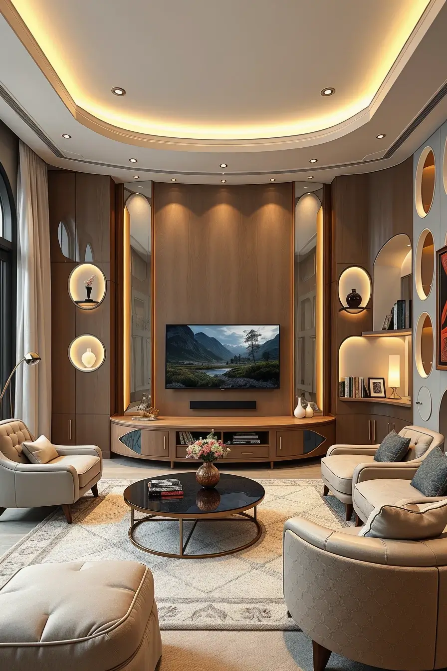 65 Parlor Remodel Ideas 2026: Stylish, Modern, and Unique Curved Interior Inspirations