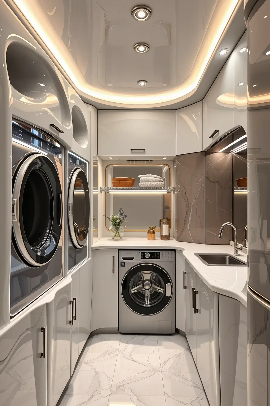 64 Laundry Room Remodel Ideas 2026: Modern, Stylish & Curved Design Inspirations