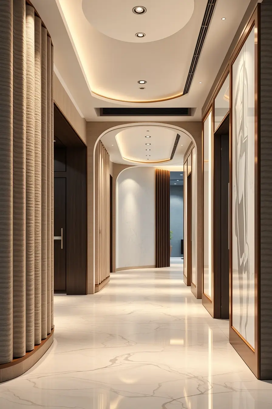 62 Hallway Renovation Ideas 2026: Modern Designer Entryway Trends With Curved Forms