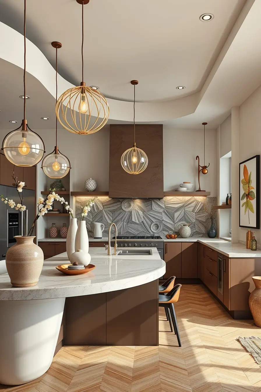 66 Open Kitchen Remodel Ideas 2026: Modern Curved, Stylish, and Artistic Designs