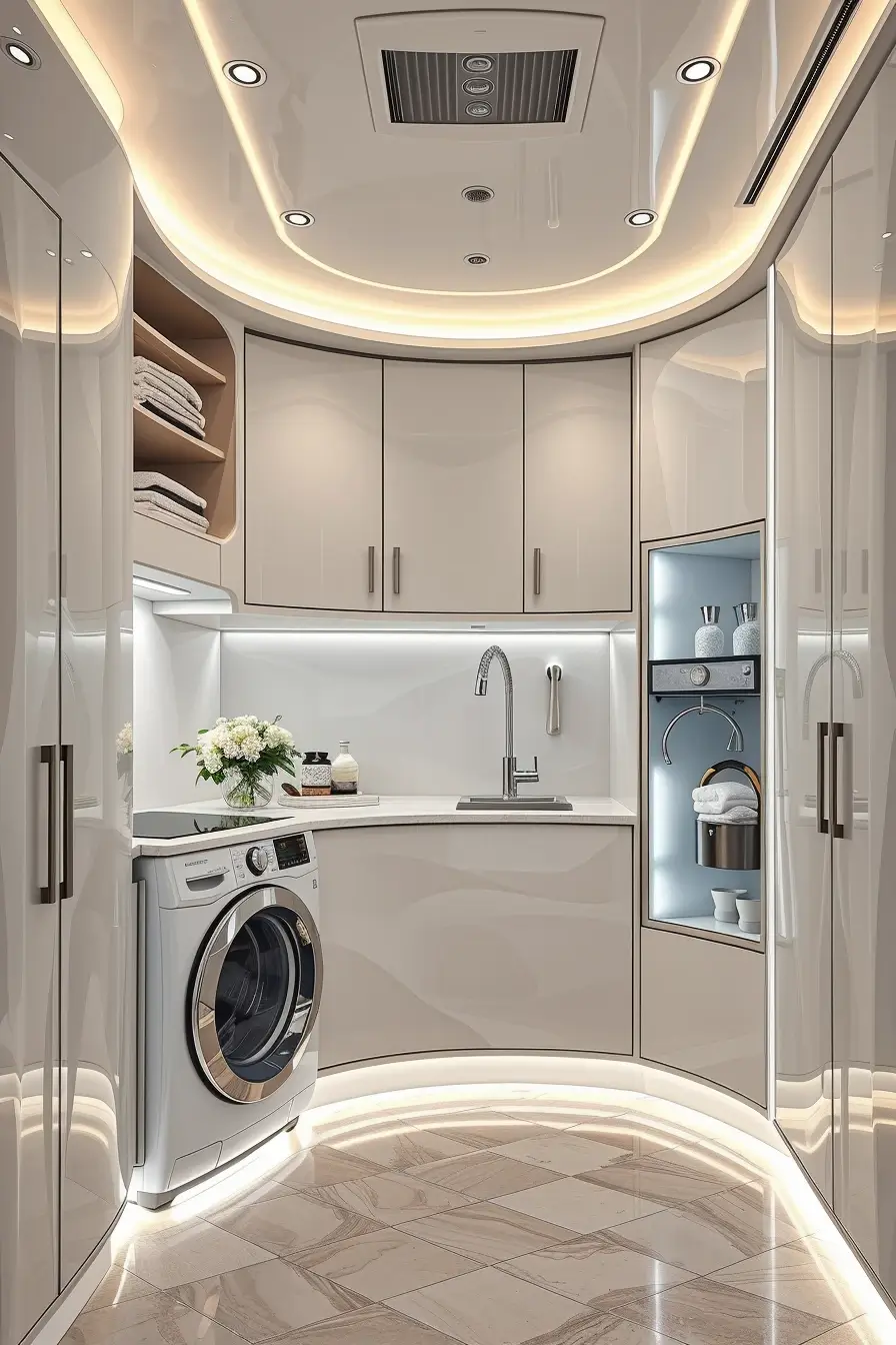 64 Laundry Room Remodel Ideas 2026: Modern, Stylish & Curved Design Inspirations