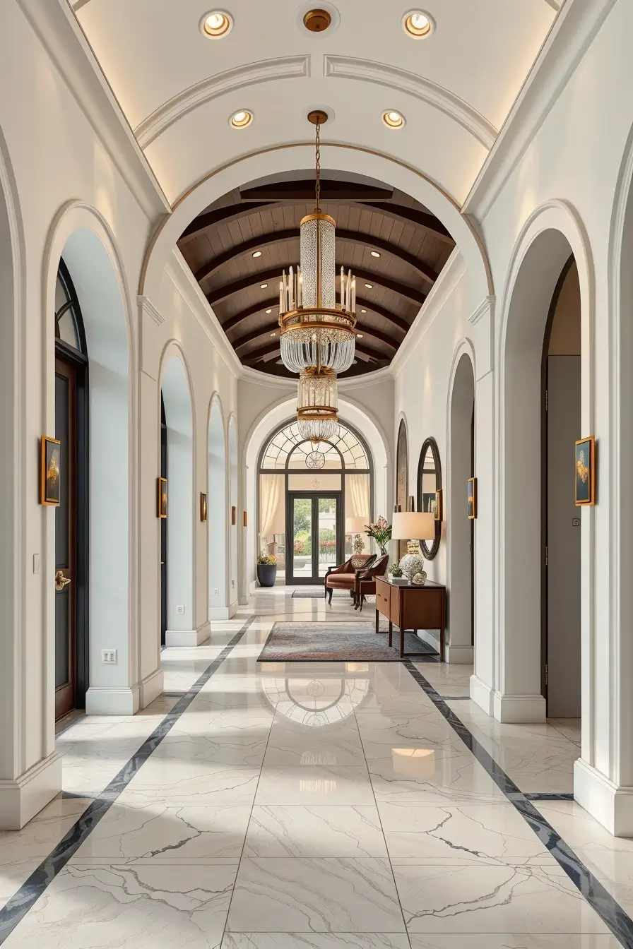 62 Hallway Renovation Ideas 2026: Modern Designer Entryway Trends With Curved Forms