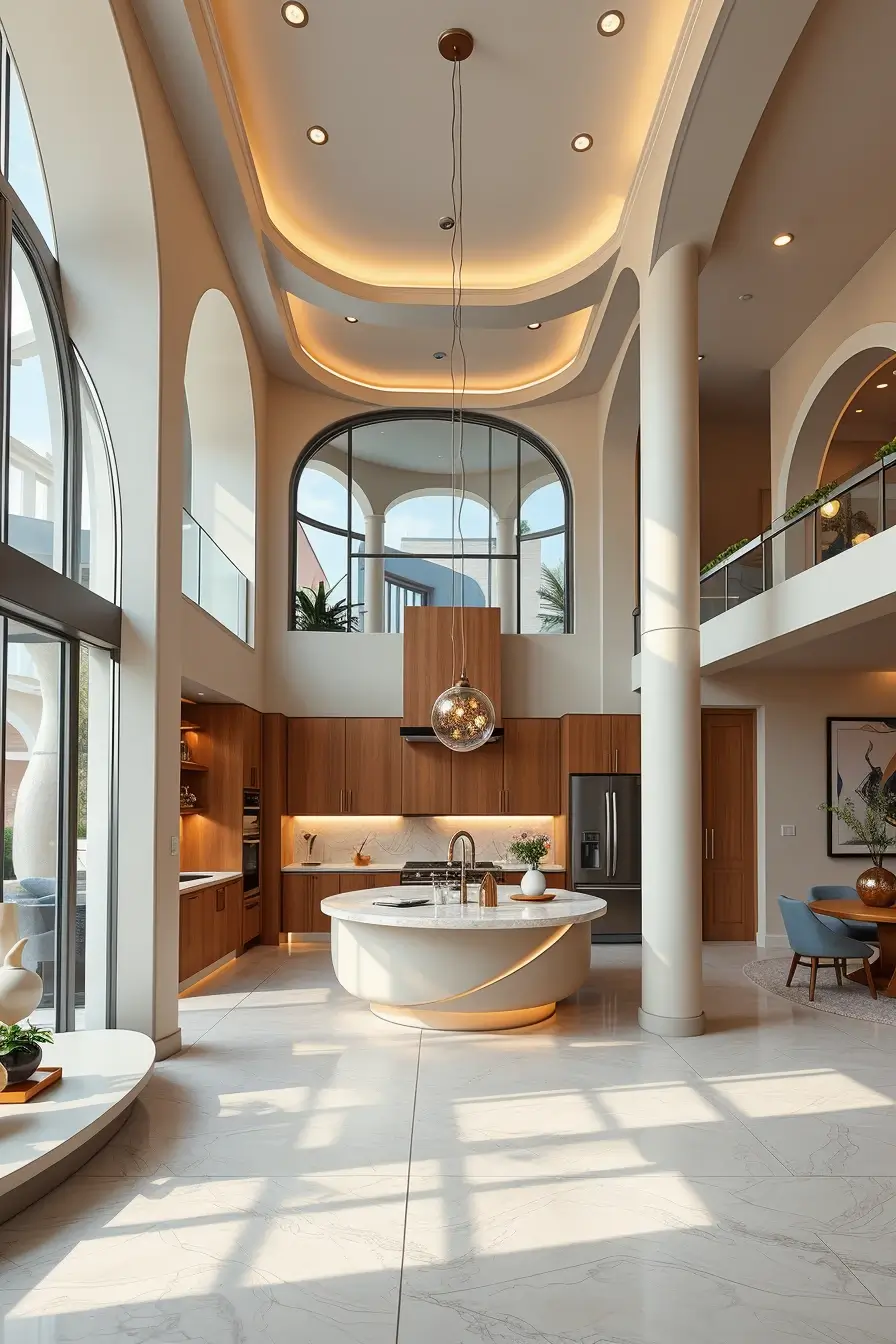 66 Open Kitchen Remodel Ideas 2026: Modern Curved, Stylish, and Artistic Designs