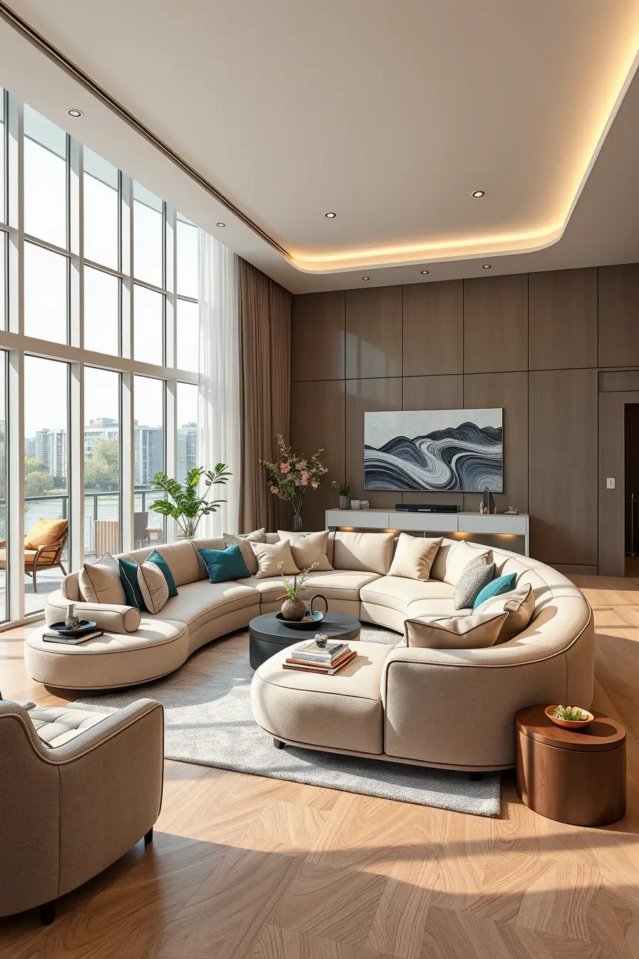 63 Living Room Renovation Ideas 2026 With Curved, Modern And Designer Interiors