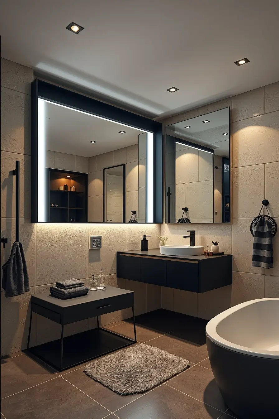 62 Bathroom Mirrors Ideas 2026: Stylish, Modern & Artistic Designs for Contemporary Bathrooms