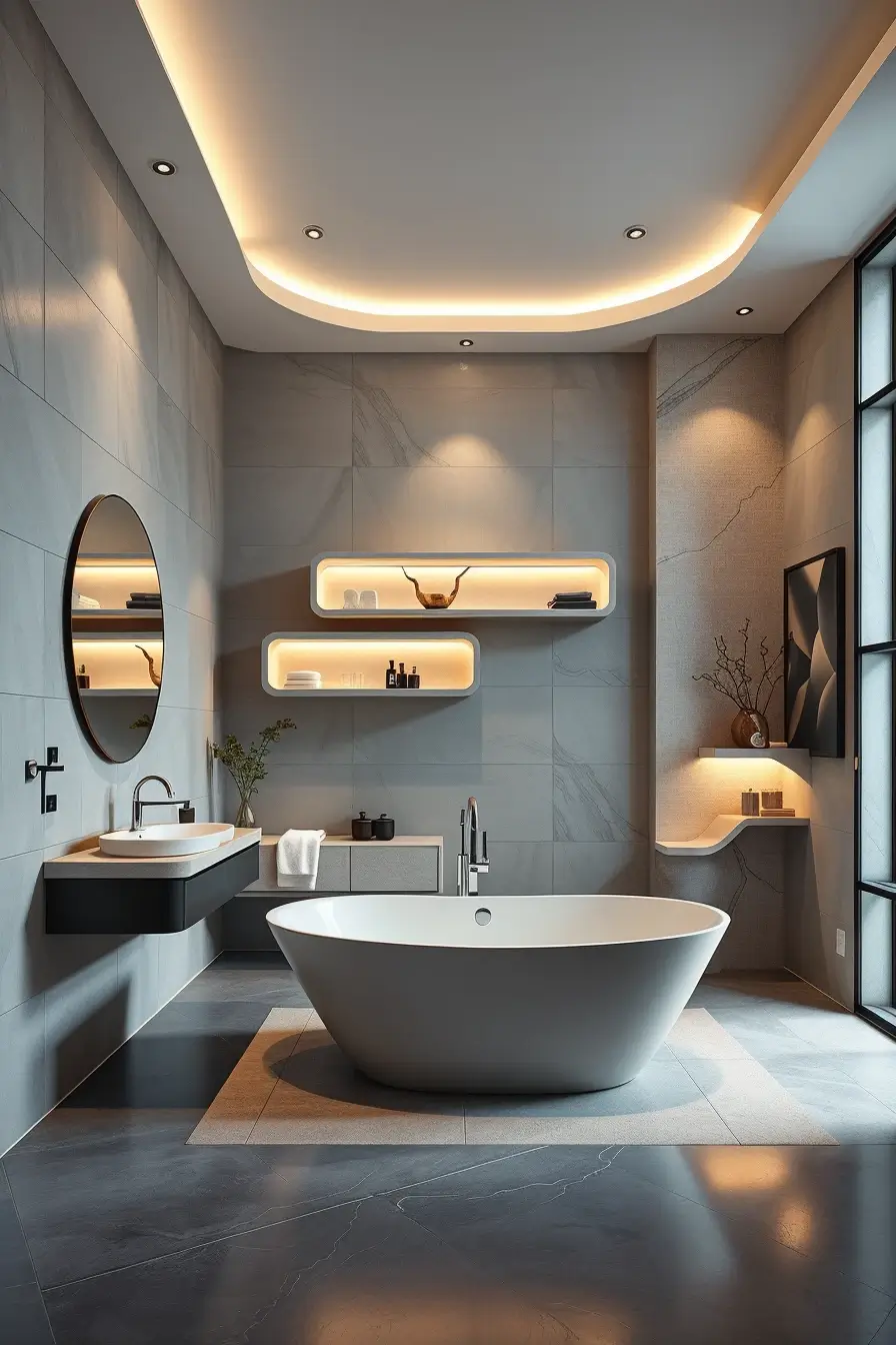 63 Bathroom Shelves Ideas 2026: Modern Designer Shelving for Stylish Bathrooms