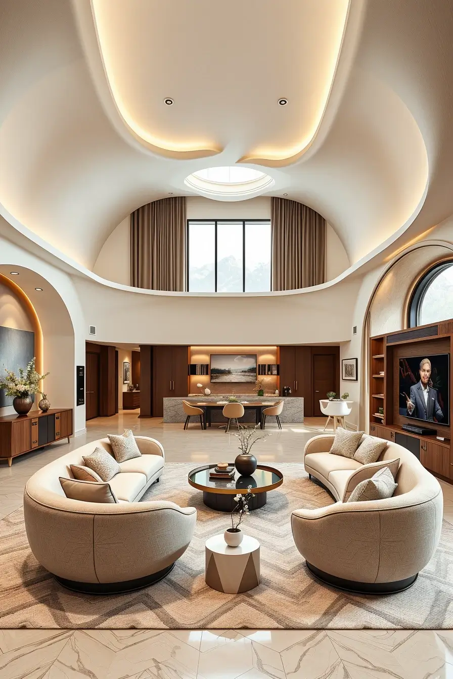 64 Apartment Renovation Ideas 2026: Stylish, Modern & Designer Curved Interiors