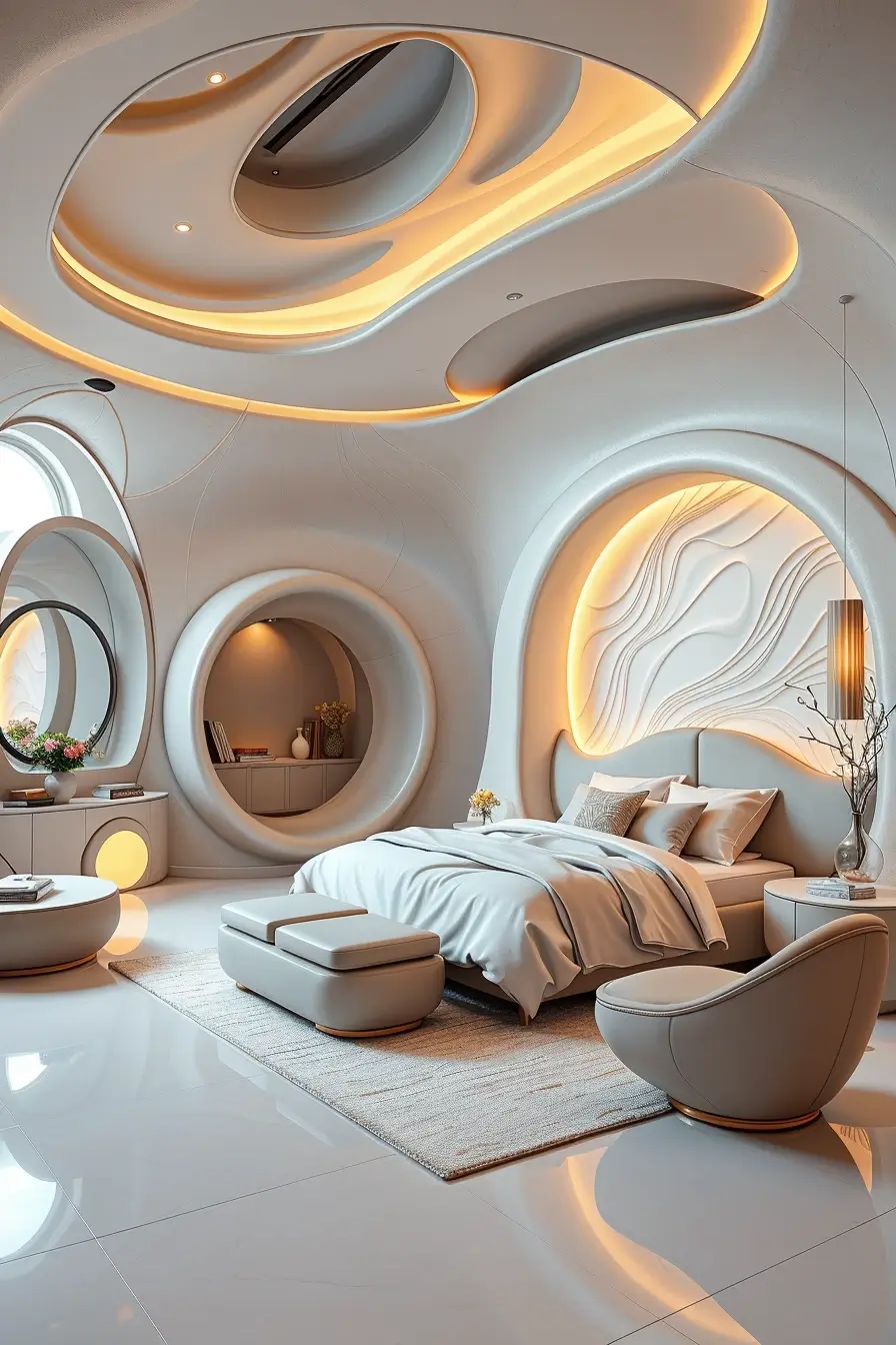 62 Bedroom Renovation Ideas 2026 With Curved Designer Furniture And Modern Style