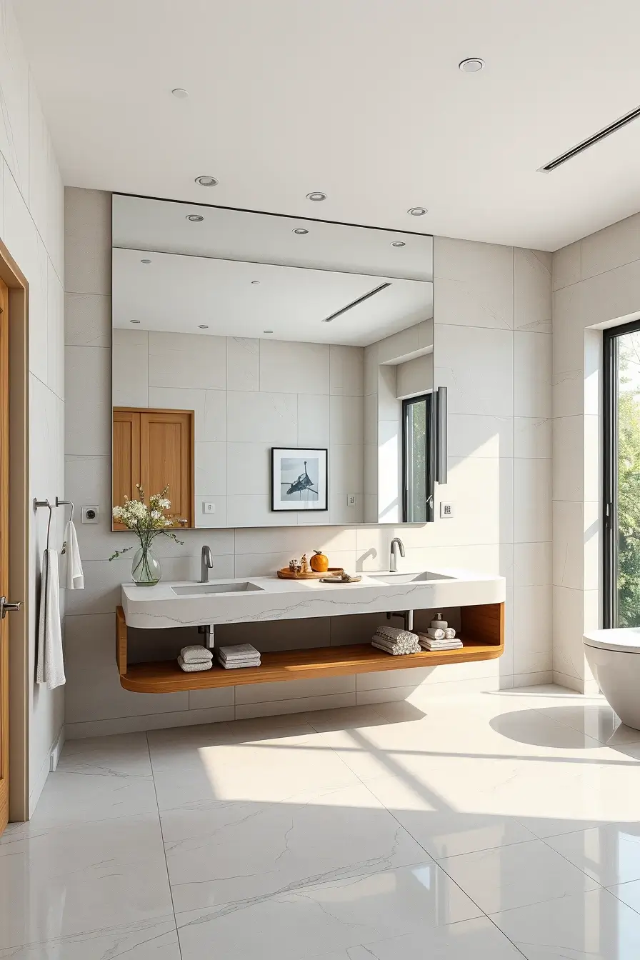 62 Bathroom Mirrors Ideas 2026: Stylish, Modern & Artistic Designs for Contemporary Bathrooms