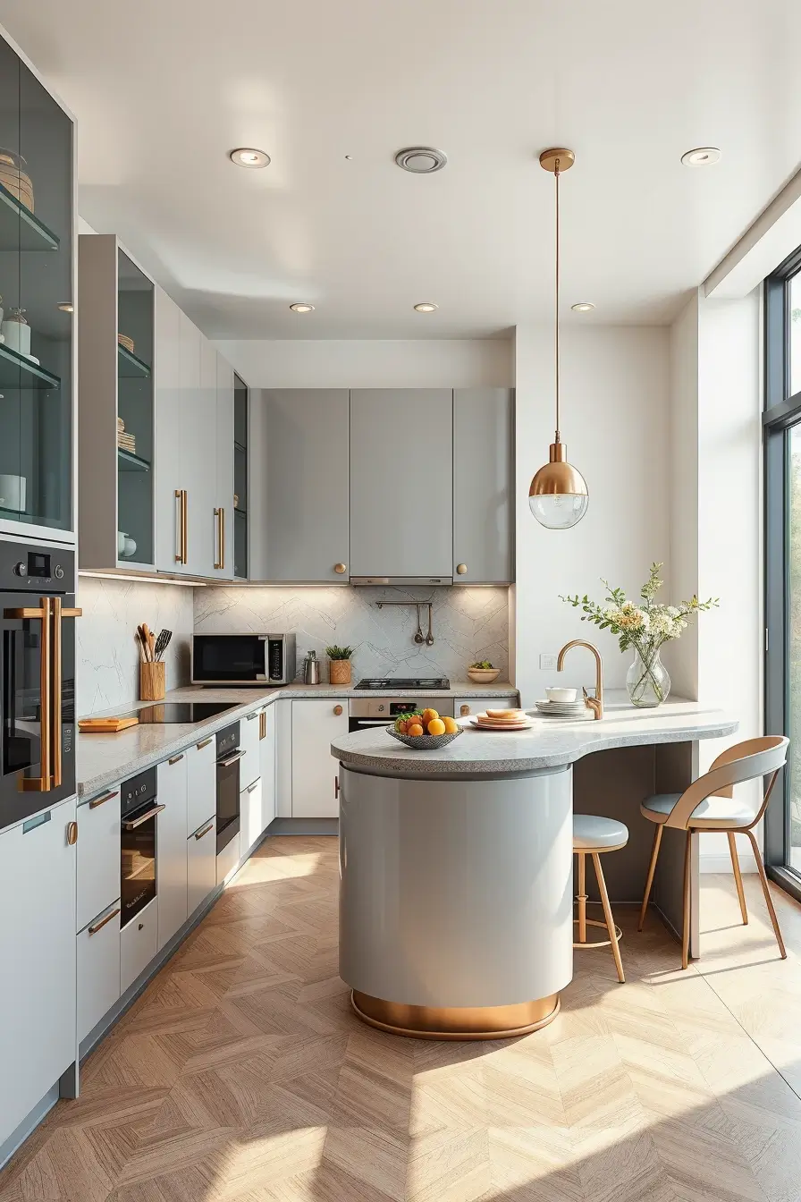 66 Open Kitchen Remodel Ideas 2026: Modern Curved, Stylish, and Artistic Designs