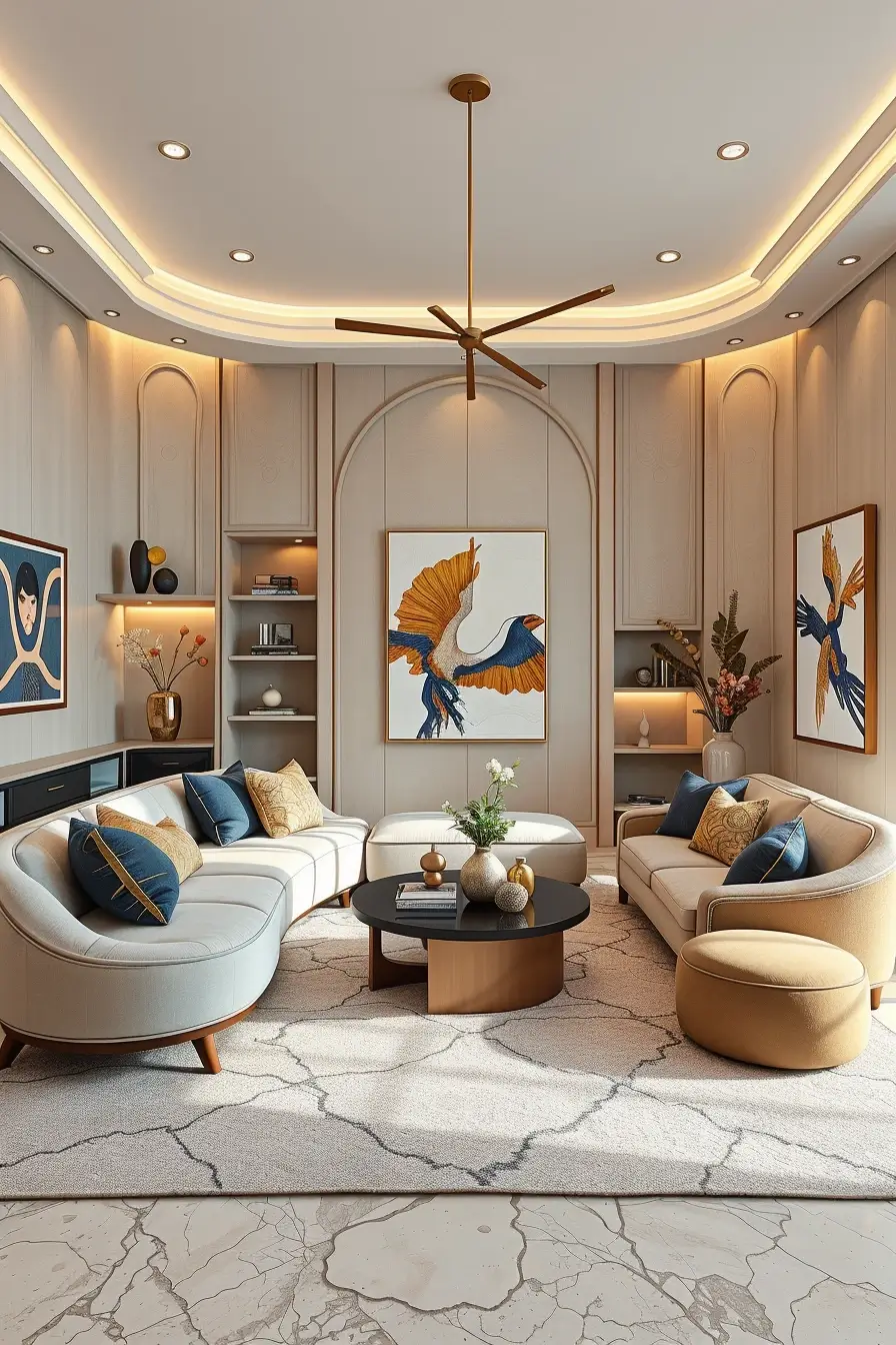 63 Living Room Renovation Ideas 2026 With Curved, Modern And Designer Interiors