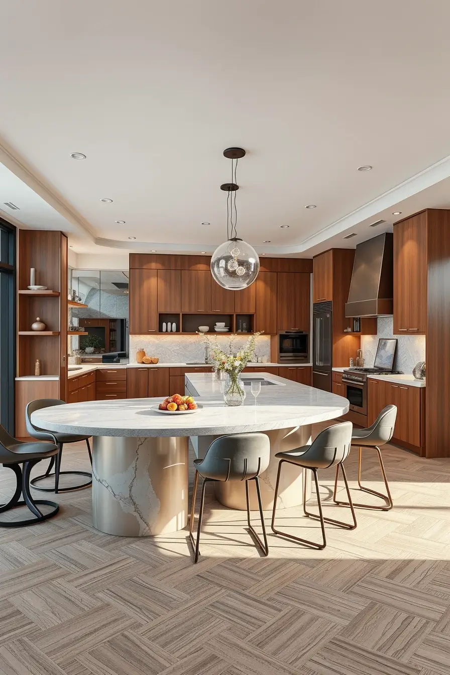 66 Open Kitchen Remodel Ideas 2026: Modern Curved, Stylish, and Artistic Designs