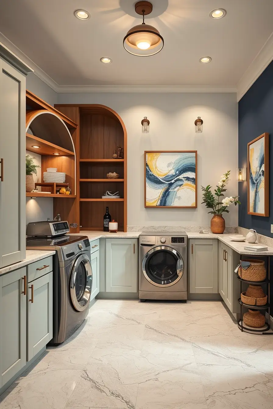 64 Laundry Room Remodel Ideas 2026: Modern, Stylish & Curved Design Inspirations