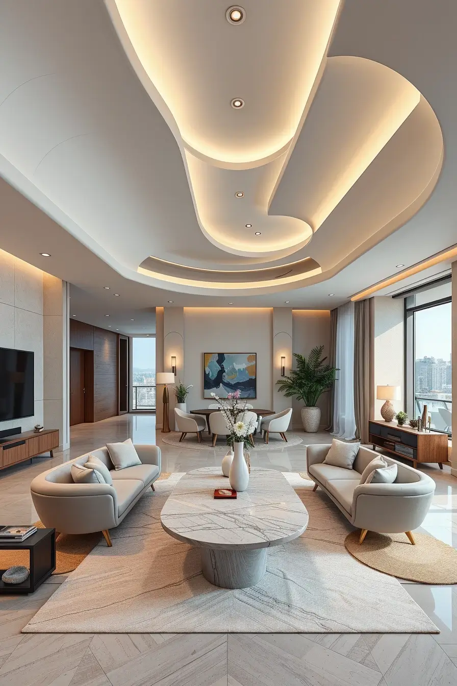 64 Apartment Renovation Ideas 2026: Stylish, Modern & Designer Curved Interiors