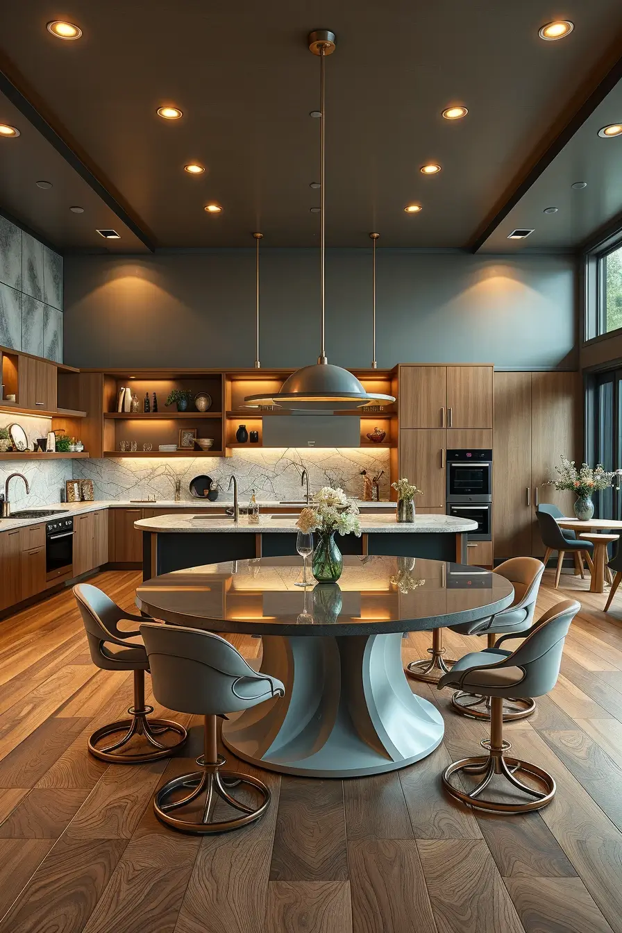 66 Open Kitchen Remodel Ideas 2026: Modern Curved, Stylish, and Artistic Designs