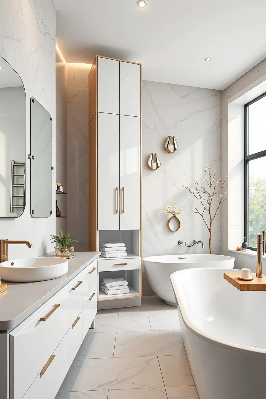 64 Bathroom Cabinets Ideas 2026: Modern Curved, Designer & Luxury Cabinet Trends