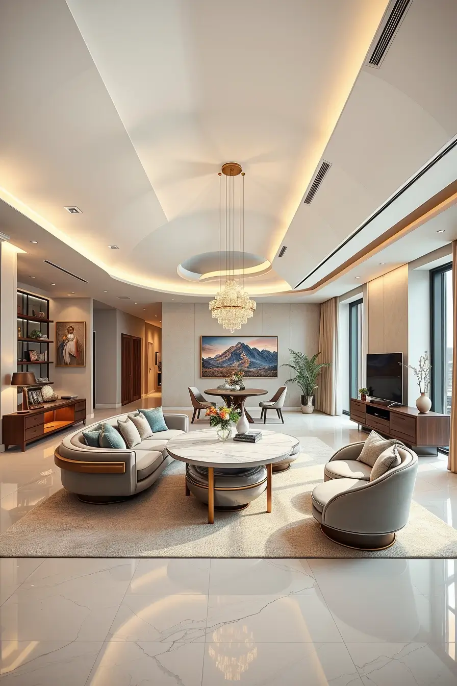 64 Apartment Renovation Ideas 2026: Stylish, Modern & Designer Curved Interiors