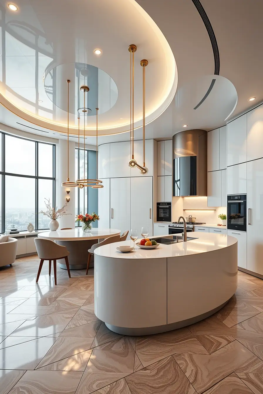 66 Open Kitchen Remodel Ideas 2026: Modern Curved, Stylish, and Artistic Designs