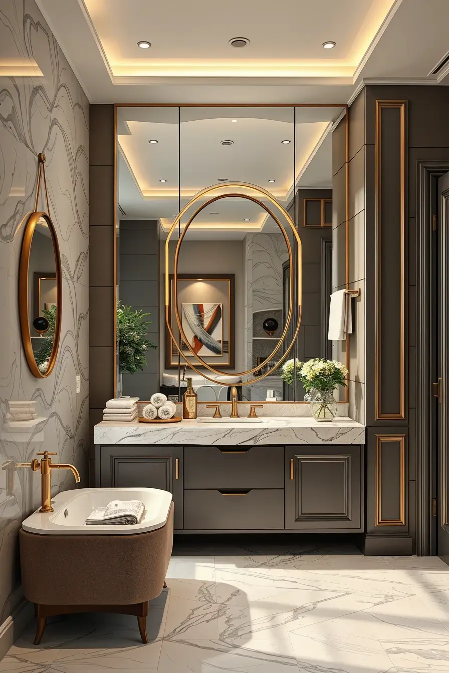 62 Bathroom Mirrors Ideas 2026: Stylish, Modern & Artistic Designs for Contemporary Bathrooms