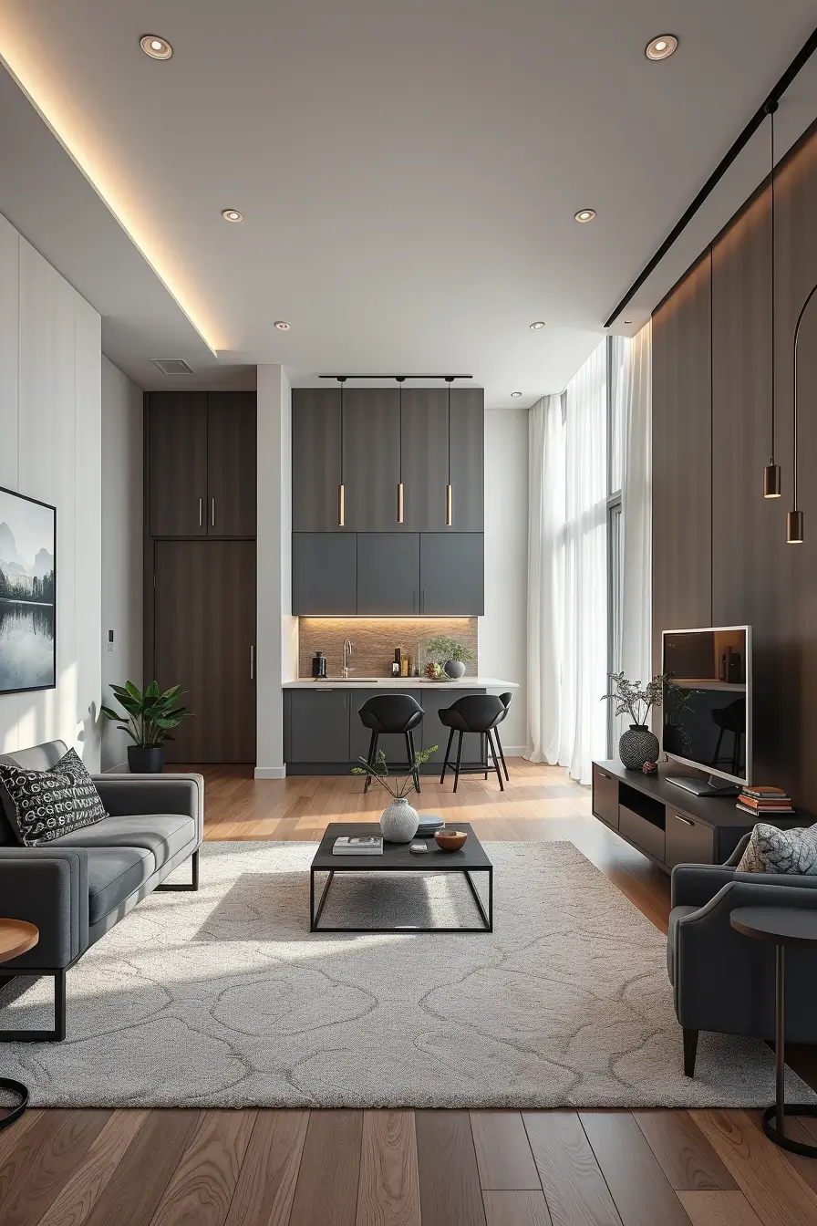 64 Apartment Renovation Ideas 2026: Stylish, Modern & Designer Curved Interiors