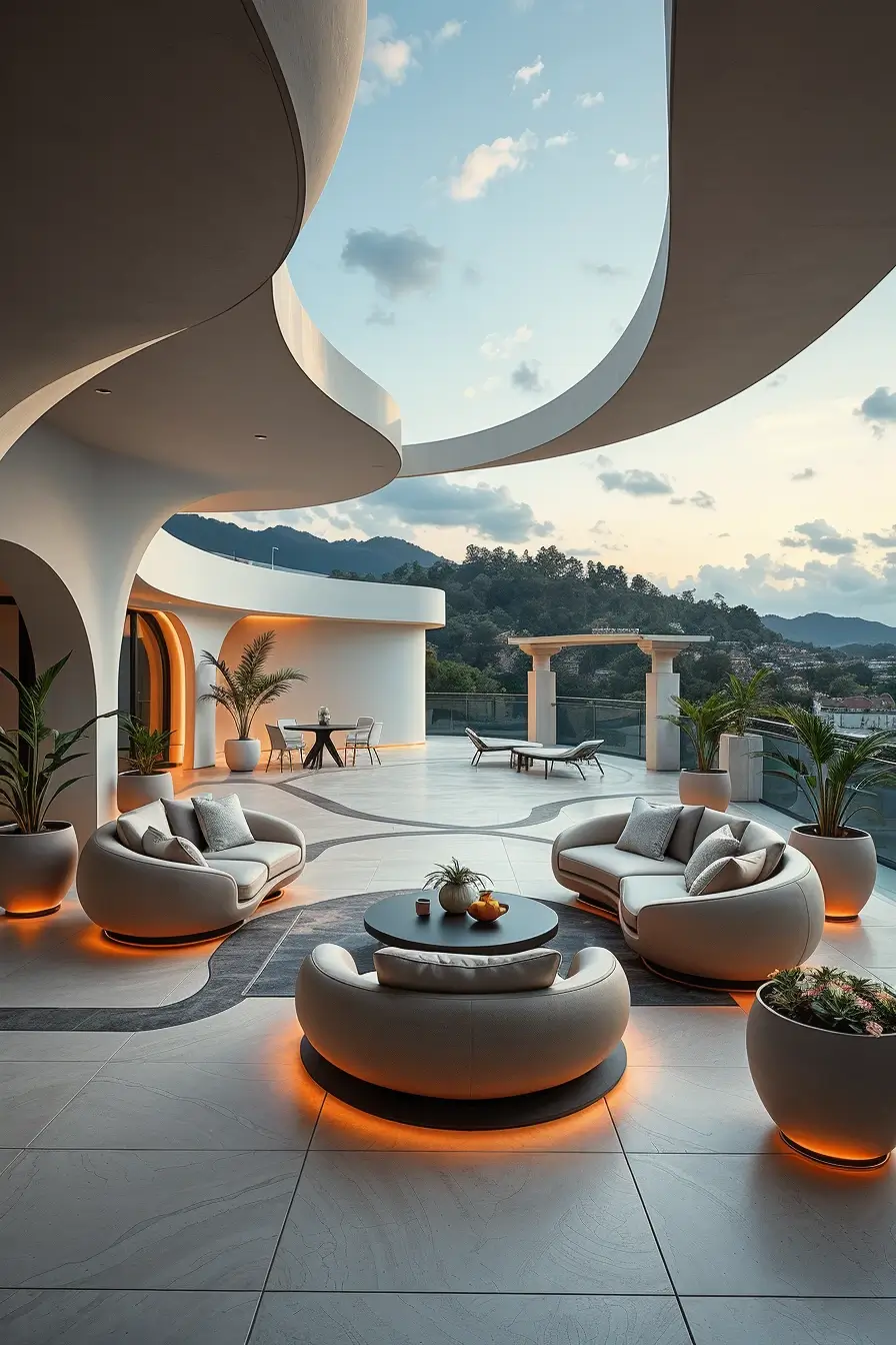 60 Terrace Design Ideas 2026 With Curved And Modern Designer Styles