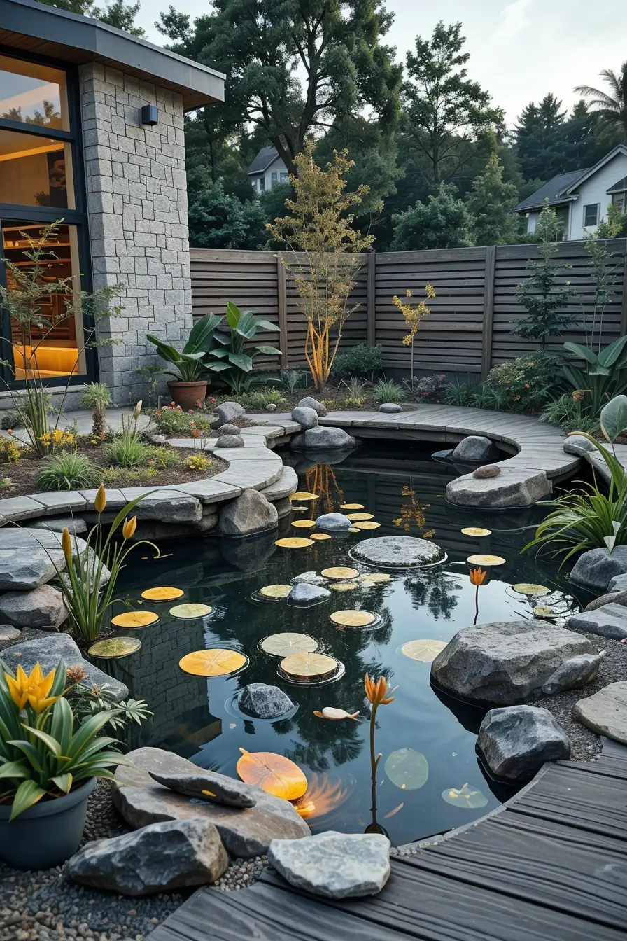 60 Pond Ideas In Garden 2026 For Cozy, Natural, And Designer Landscapes