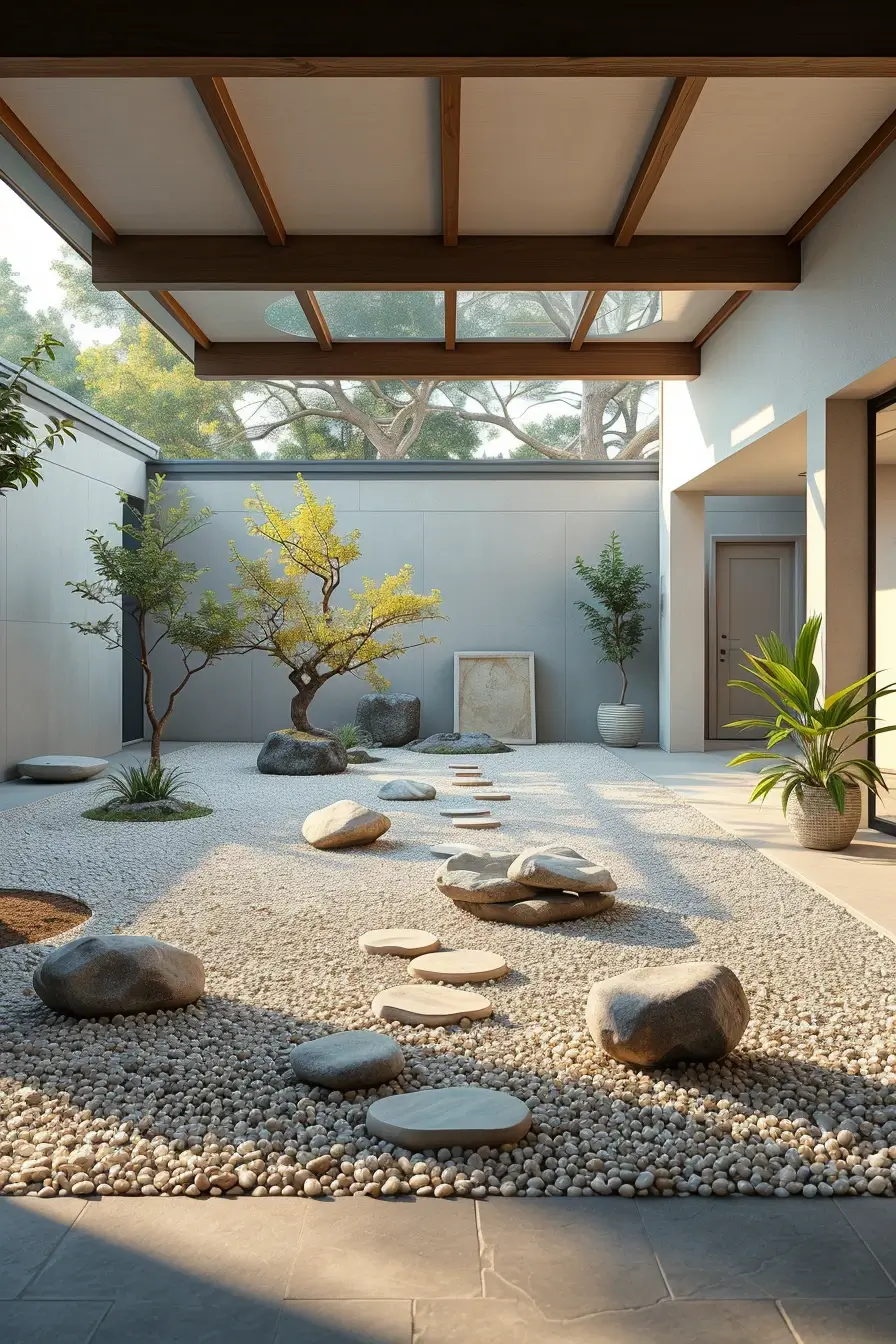 60 Zen Garden Ideas 2026 For Modern Calm And Minimalist Outdoor Spaces