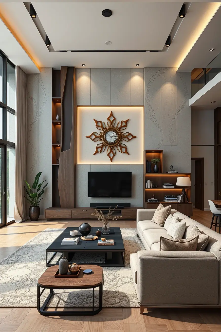 62 Wall Decor for Living Room 2026: Modern Ideas, Textures, and Statement Walls