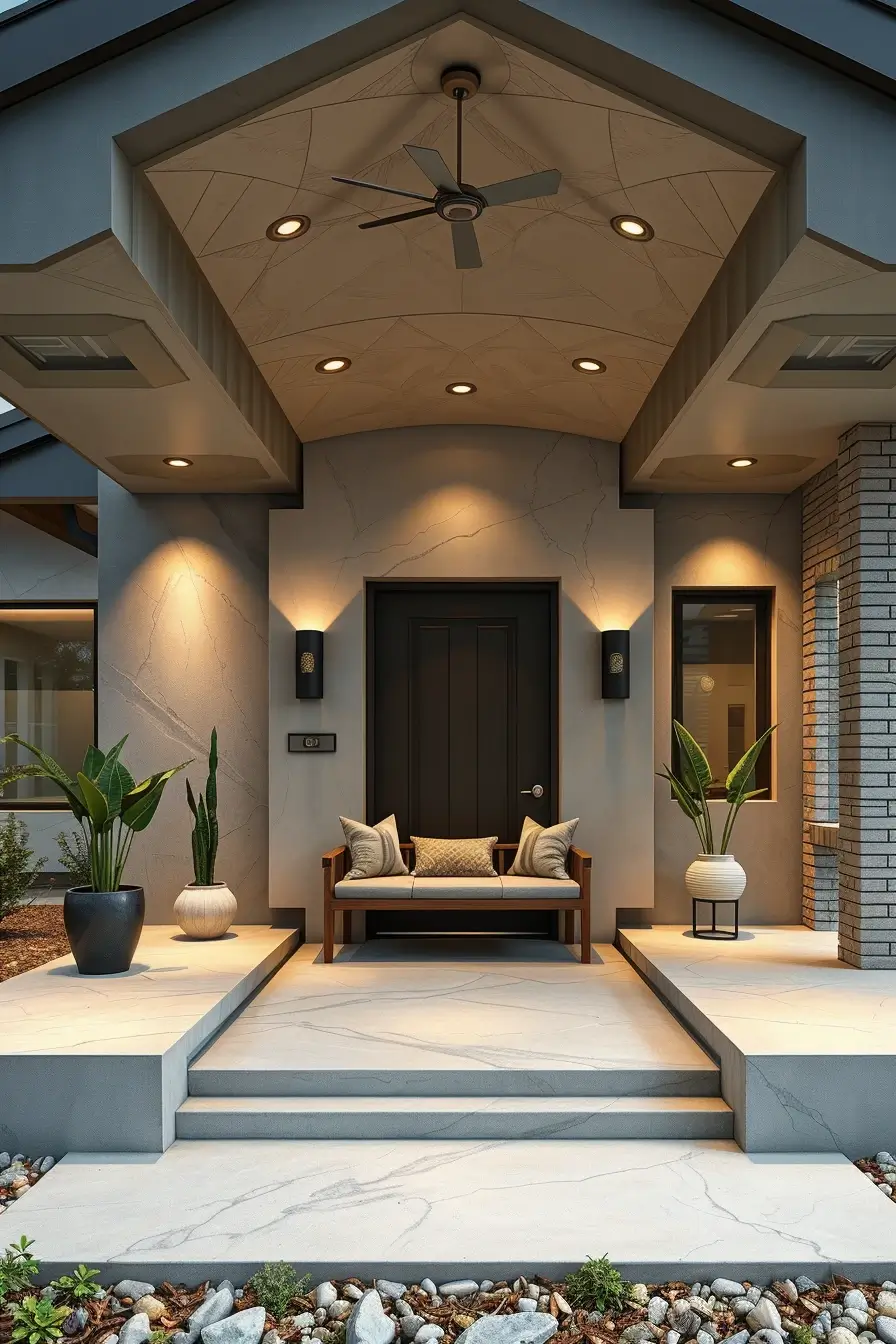 62 Small Front Porch Ideas 2026: Stylish, Modern & Designer Entryway Inspiration