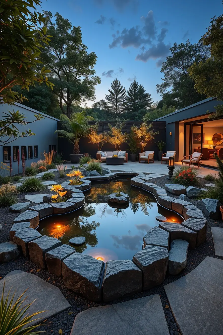 60 Pond Ideas In Garden 2026 For Cozy, Natural, And Designer Landscapes