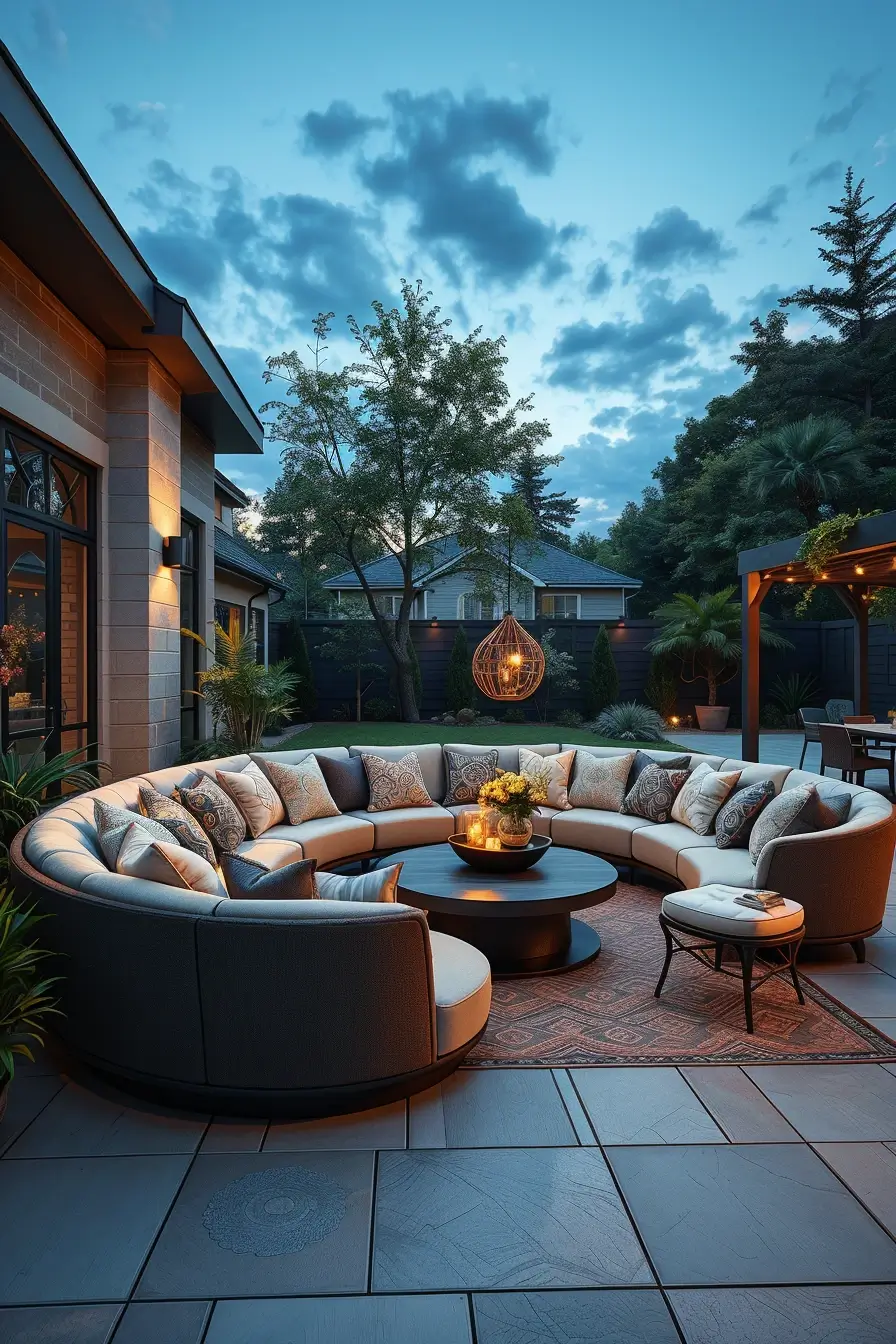 59 Outdoor Patio Ideas 2026: Stylish Curved Designs, Modern Furniture & Designer Outdoor Spaces