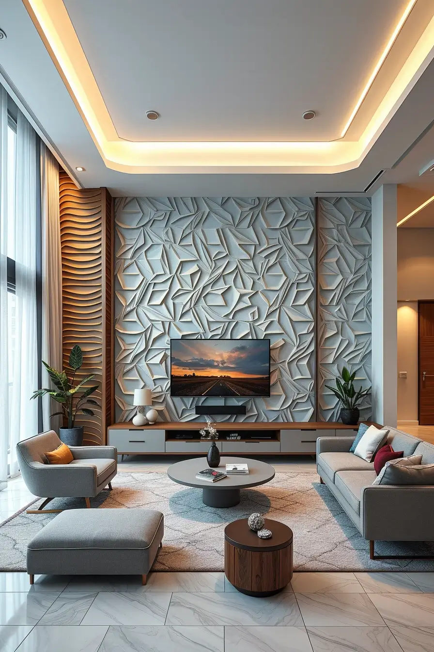 62 Living Room TV Wall Ideas 2026: Modern, Smart and Stylish Design Trends