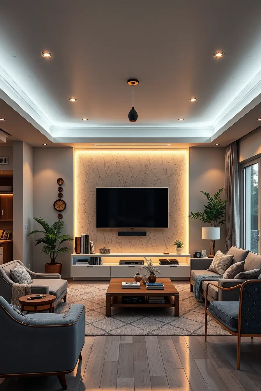 62 Living Room TV Wall Ideas 2026: Modern, Smart and Stylish Design Trends