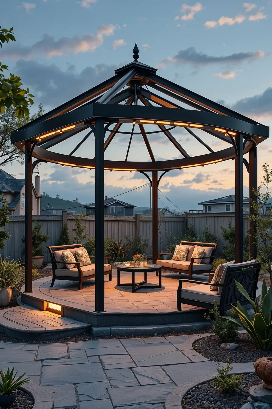 61 Gazebo Ideas Backyard 2026 For Stylish And Modern Outdoor Spaces