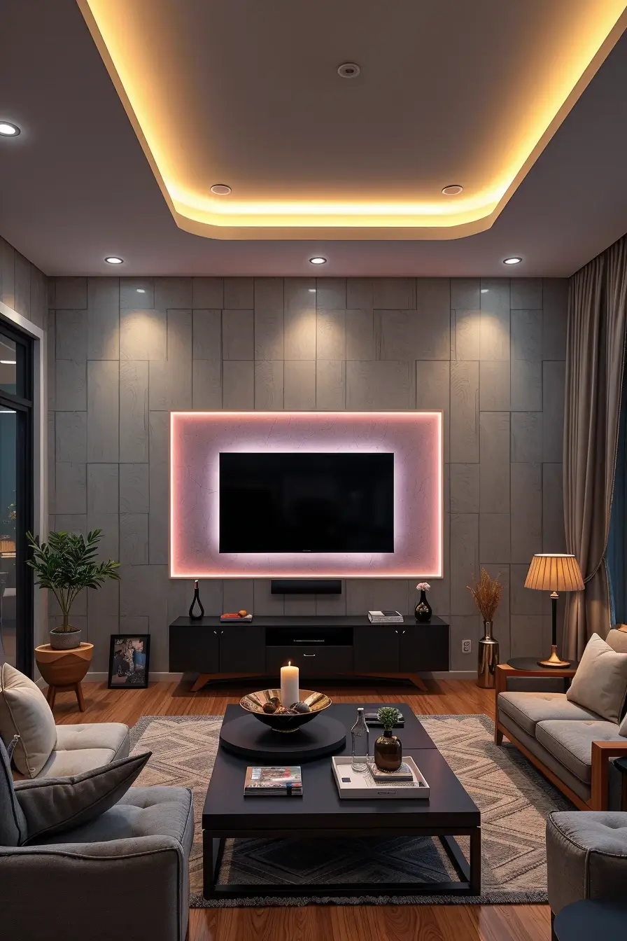 62 Living Room TV Wall Ideas 2026: Modern, Smart and Stylish Design Trends
