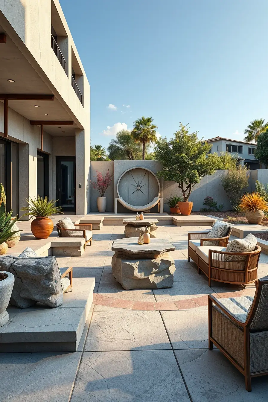62 Back Patio Ideas 2026: Modern, Sculptural, And Artistic Outdoor Designs