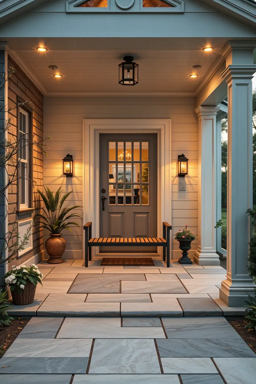62 Small Front Porch Ideas 2026: Stylish, Modern & Designer Entryway Inspiration