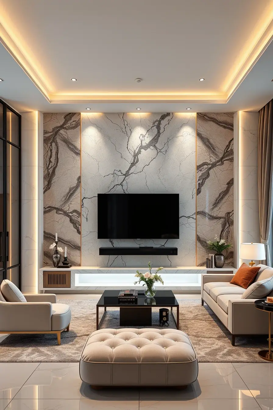 62 Living Room TV Wall Ideas 2026: Modern, Smart and Stylish Design Trends