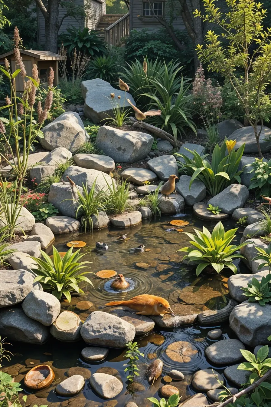 60 Pond Ideas In Garden 2026 For Cozy, Natural, And Designer Landscapes