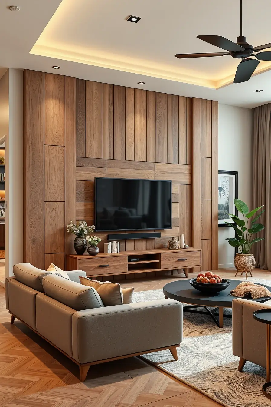 62 Living Room TV Wall Ideas 2026: Modern, Smart and Stylish Design Trends