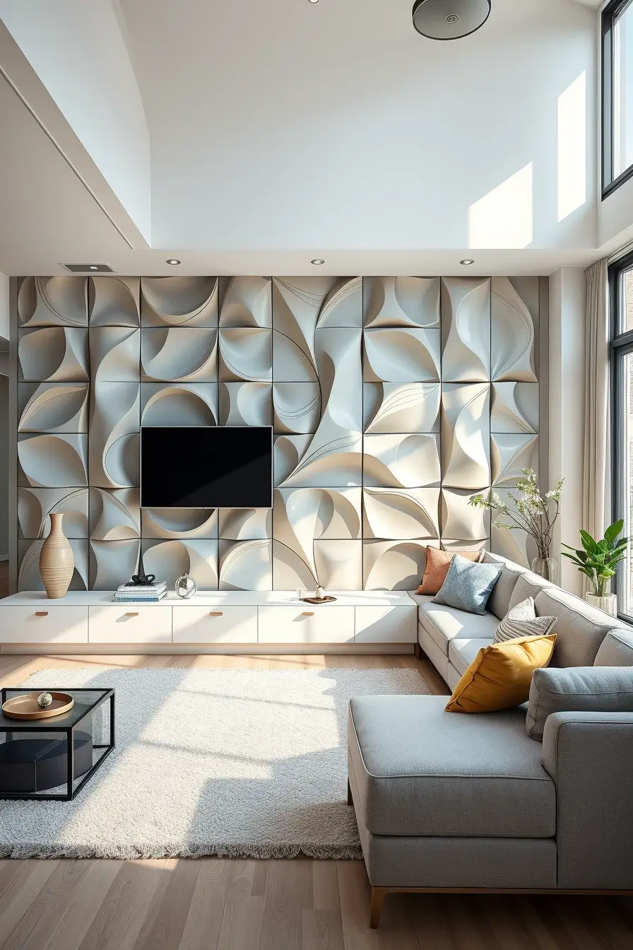 62 Wall Decor for Living Room 2026: Modern Ideas, Textures, and Statement Walls