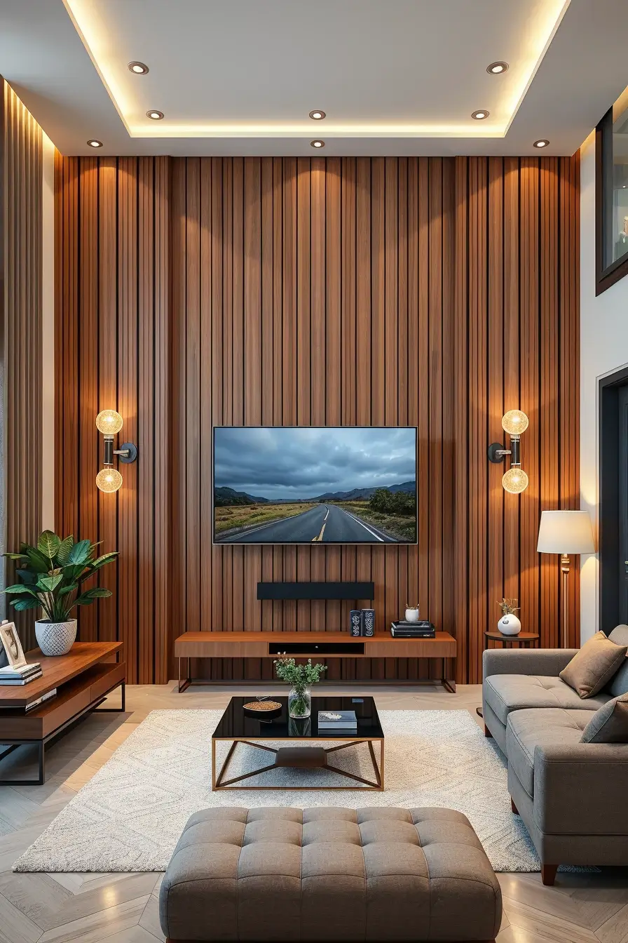 62 Living Room TV Wall Ideas 2026: Modern, Smart and Stylish Design Trends