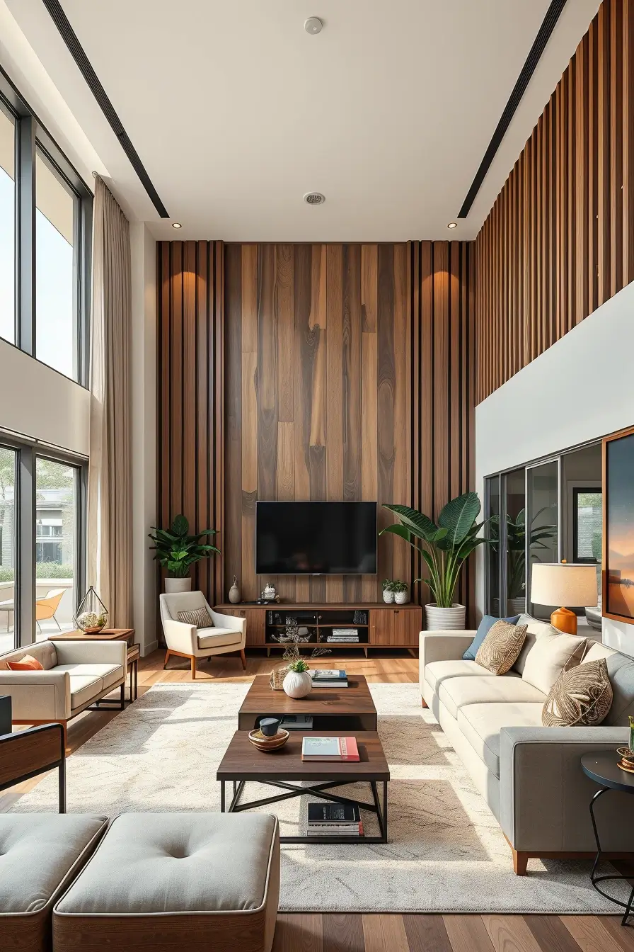 62 Wall Decor for Living Room 2026: Modern Ideas, Textures, and Statement Walls