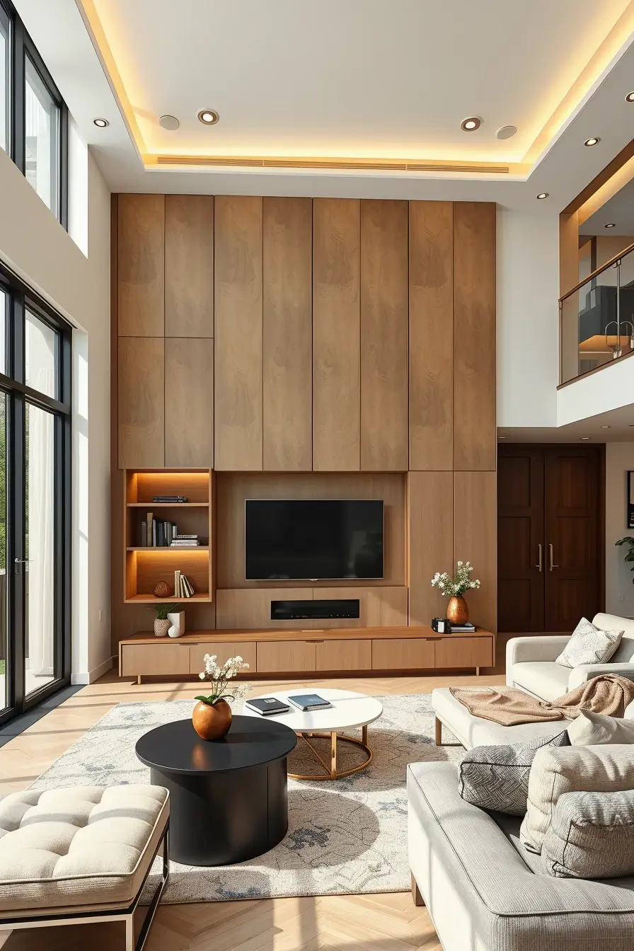 62 Living Room TV Wall Ideas 2026: Modern, Smart and Stylish Design Trends