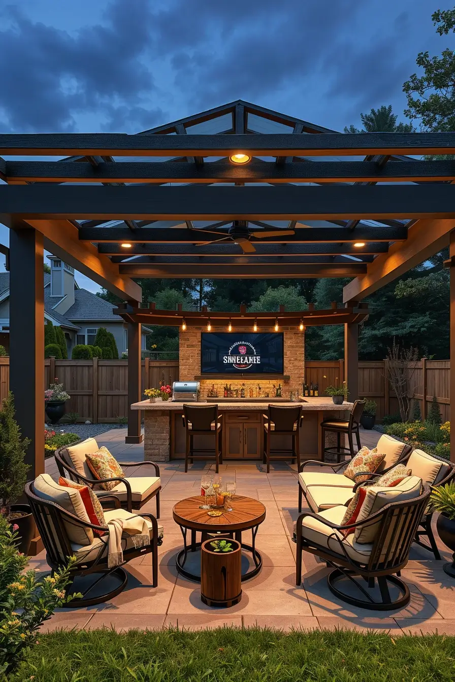 57 Outdoor Bar Ideas On Backyard 2026: Stylish, Modern And Designer Spaces